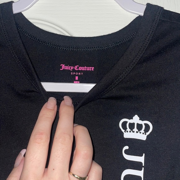 PLAIN BLACK JUICY COUTURE TANK - Picture 2 of 2